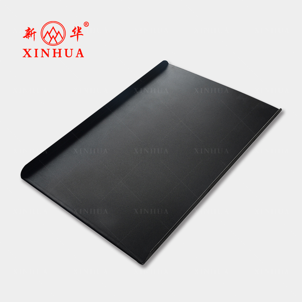 U-shaped/2 edge fold baking sheet trays 