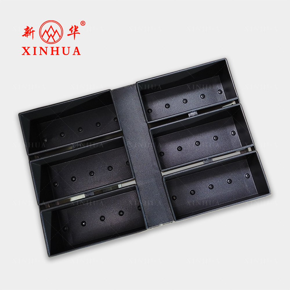 Customized Non-stick 6 Strap Loaf Pan Toast Tin Set