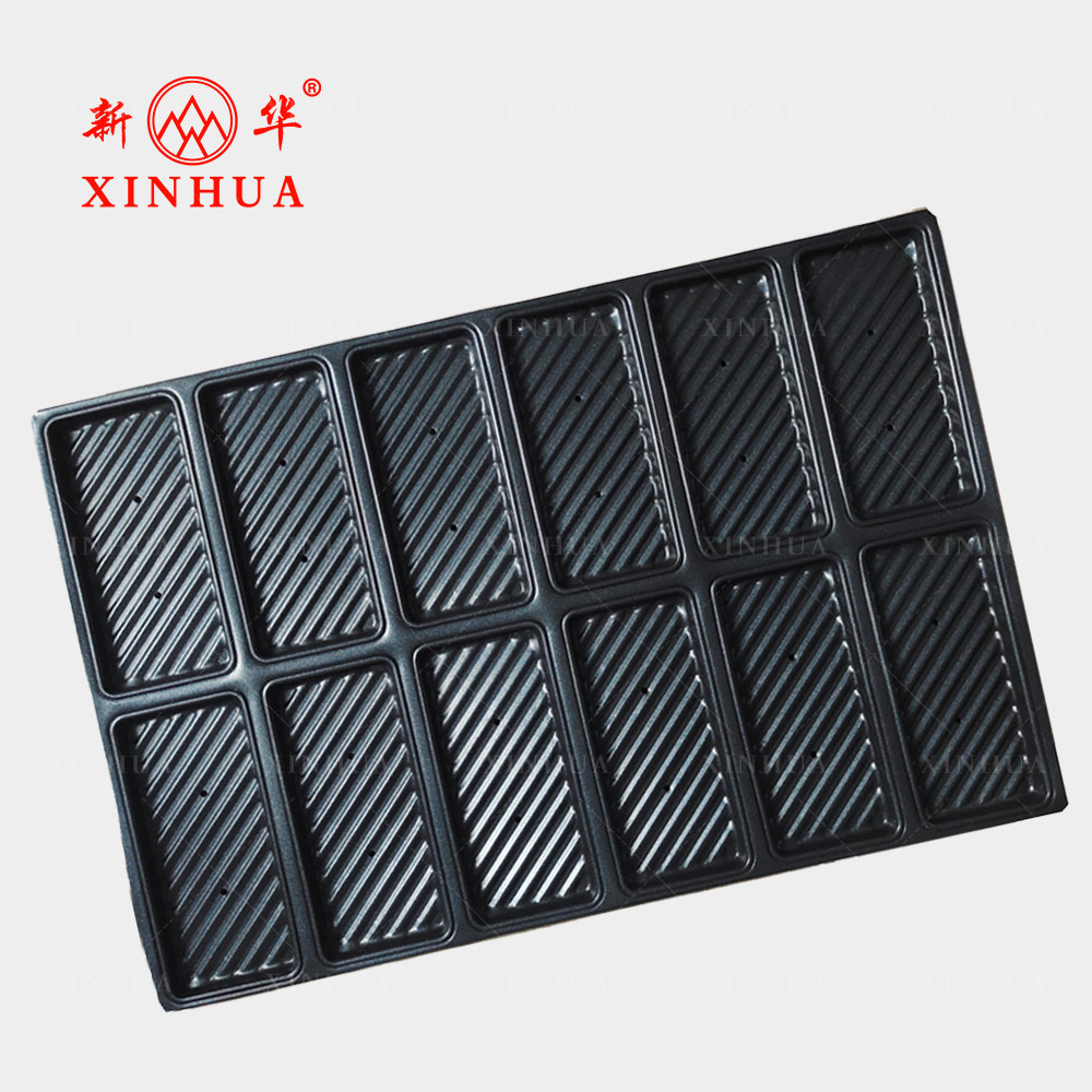Corrugated Perforated Rectangular Bread Pan