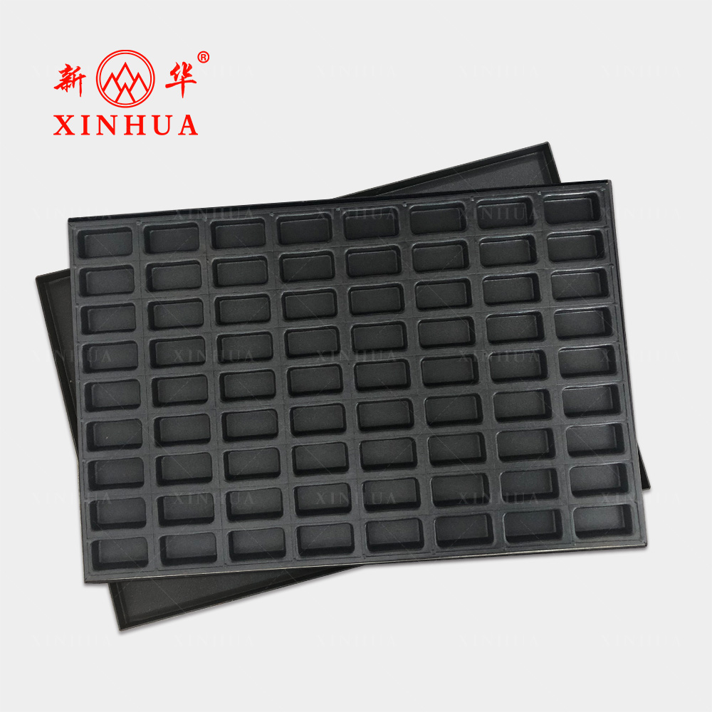 Commercial Non Stick Small Square Baking Mold Cupcake Baking Pan