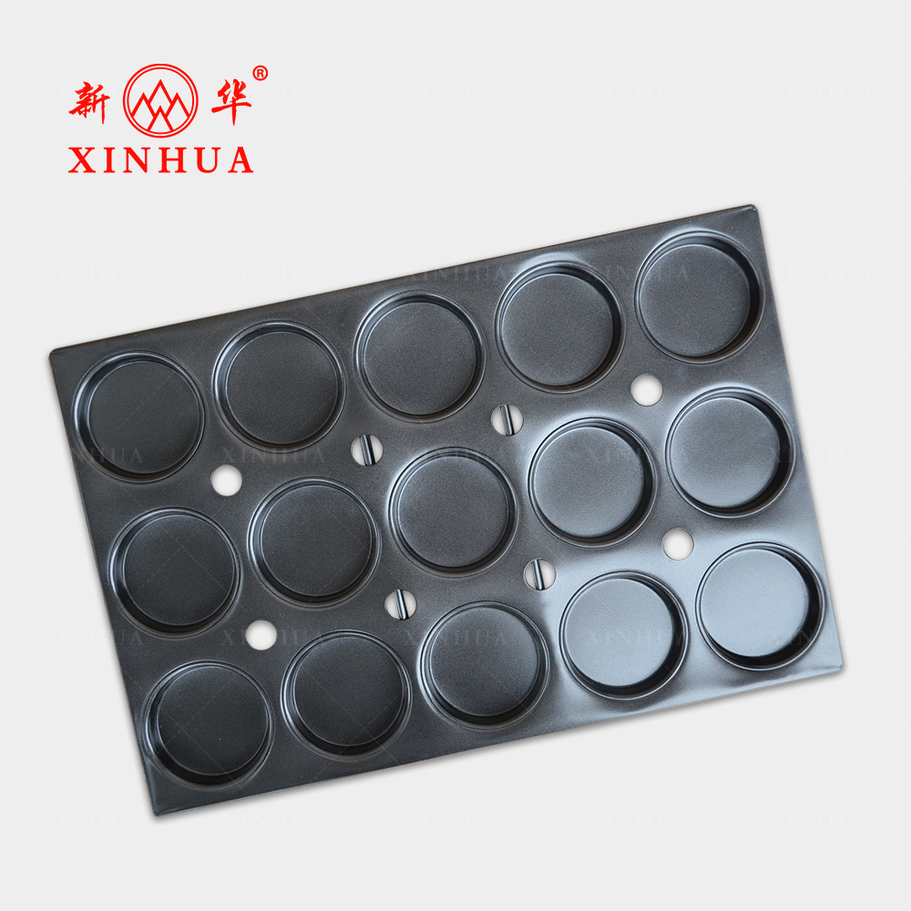 Alusteel cupcake muffin pan hamburger bun pans pita bread tray