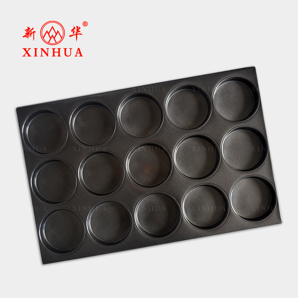 3.5/4/5 Inch Burger Bun Pan / Non-stick Bun Baking Tray
