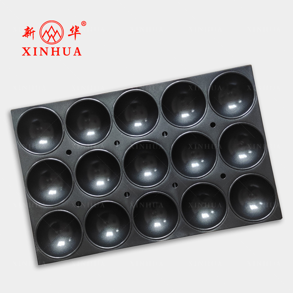 Customized half ball shape cake molds 