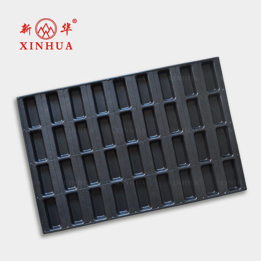 Top seller black color rectangular bread baking pan
