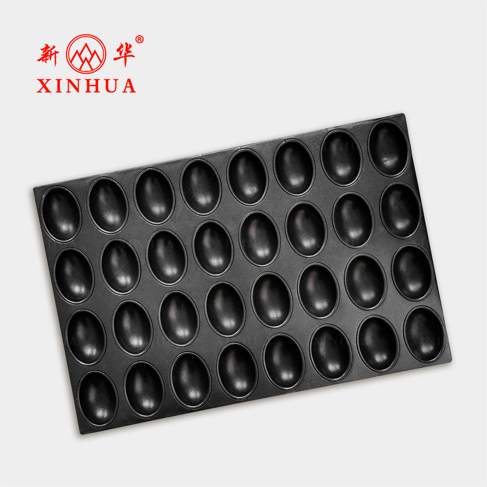 Oval cake egg shapes baking molds for oven bakeware use