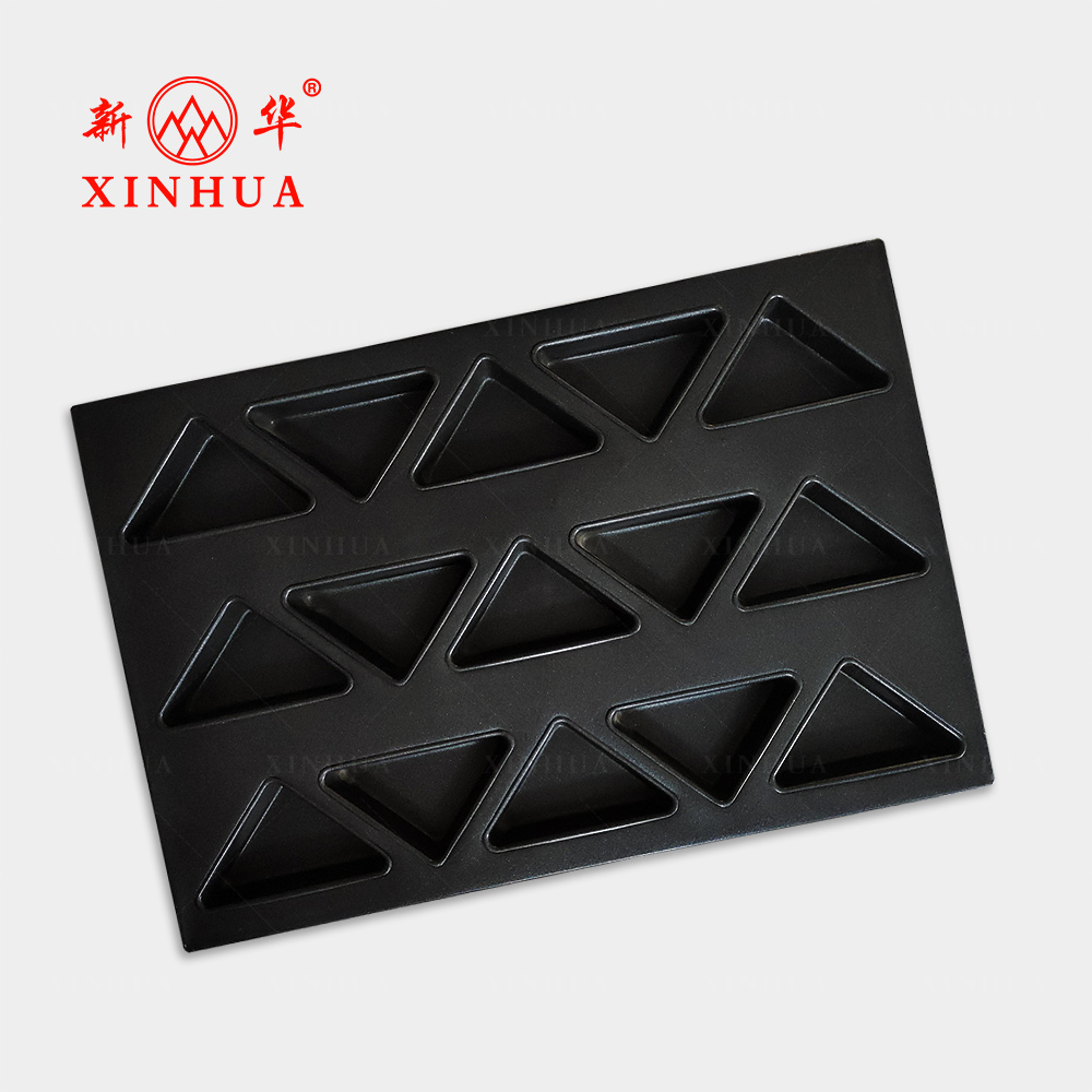 Commercial sandwich bread pan triangle shapes baking trays