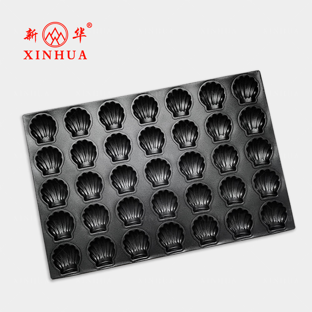 35 Cups Scallop shell cake pan commercial madeleine baking tray